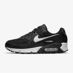 Black and white Nike Air Max 90